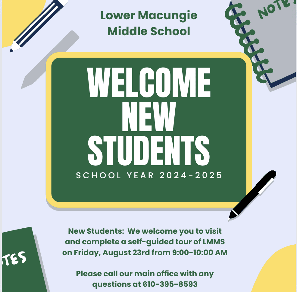 Welcome New Students